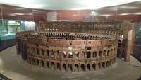 Korkmodell des Colosseums aus Rom im Schloss in Aschaffenburg