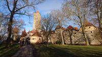 Stadteingang an der Stauffer-Burg Rothenburg