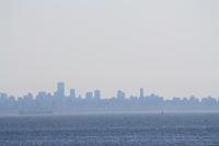 Silhouette von Downtown Vancouver