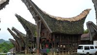 119 Sulawesi - typische Toraja-Architektur