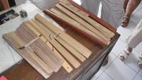 183 Palmblätter in der Gedong-Bibliothek