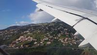 Anflug auf Madeira
