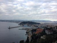 Blick auf den Hafen von Nizza