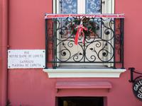 Weihnachtsschmuck in Moanaco