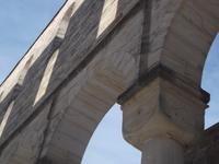 Detail der Klosterruine von Paulinzella