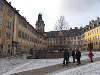 Residenzschloss Heidecksburg in Rudolstadt, Schlosshof