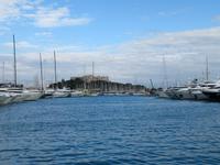 182-Das blaue Meer in Antibes