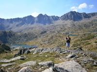 Reisebegleiterin Mandy beim Wandern