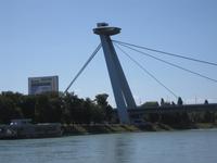 Bratislava - Die Brücke über die Donau