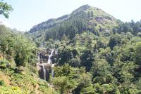 Mittagsrast an den Ramboda Falls 