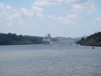 Bootsfahrt auf dem Panamakanal