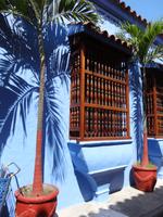 Malerische koloniale Gassen von Cartagena