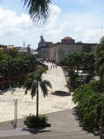 Blick aus dem Palast von Diego Kolumbus