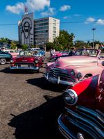 Oldtimer Stadtrundfahrt in Havanna