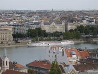 Budapest - Die MS Rossini hat angelegt