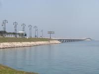 Grenzbrücke Bahrain - Saudi Arabien