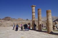 Unterwegs in Petra - Großer Tempel
