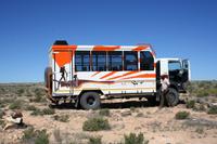 Fahrt in die Namib
