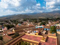 Blick auf die Dächer von Trinidad