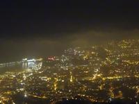 Blick auf das nebelige Funchal