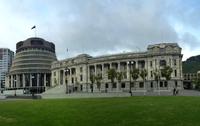 Wellington The Beehive - Parlementsgebäude