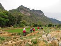 Wanderung in der Bergwelt von Nordvietnam