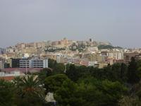 Tag 4 - 1 - Ausblick auf Altstadt von Wallfahrtskirche Nostra Signora di Bonaria