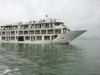 Unser Schiff in der Ha Long Bucht