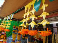 Blütenketten in Little India