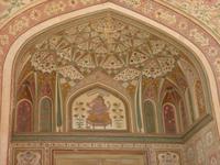 Ganesha im Amber Fort in Jaipur