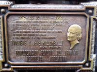 Grab von Evita Peron