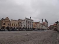 historischer Marktplatz in Telc