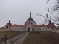Nepomukkirche Zelena Hora bei Zdar