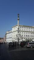 157 Civitavecchia (Italien) - Säule der Unbefleckten Empfängnis an der Piazza di Spagna