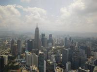 Blick vom Menara Tower - Kuala Lumpur