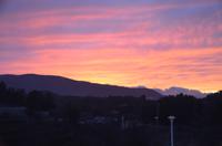 Sonnenuntergang im Trodoos-Gebirge
