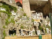 Weihnachtskrippe im April in Amalfi