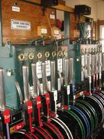 Im Stellwerk auf dem Bahnhof in Hoorn