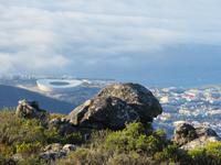 Kapstadt Fussballstadion Blick vom Tafelberg