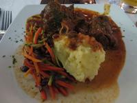 erstes Abendessen in Kapstadt