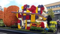 Blumenkorso in der Nähe von Lisse