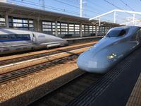 Weiterfahrt mit Shinkansen SAKURA 563 von Himeji nach Hiroshima