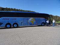 Unser Bus bietet viel Raum für die Gruppe