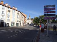 Blick zur Kathedrale in Burgos