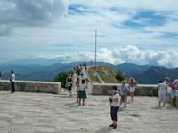 Blick auf die Berge Montenegros