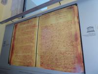 Foto vom Originaldokument Columbus