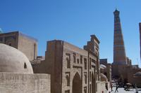 Blick zum Khodja-Minarett