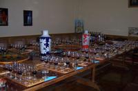 bei der Weinprobe in Samarkand