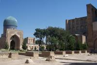 in der Moschee Bibi Hanim