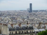 Blick vom Montmartre nach Montparnasse